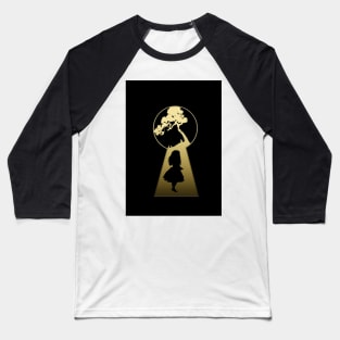 alice keyhole Baseball T-Shirt